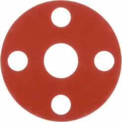 USA Sealing Full Face Silicone Flange Gasket for 3/4" Pipe-1/16" Thick - Class 150
