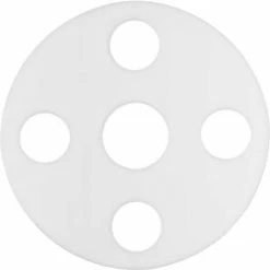 USA Sealing Full Face Compressible PTFE Flange Gasket for 5" Pipe-1/8"T - Class 300