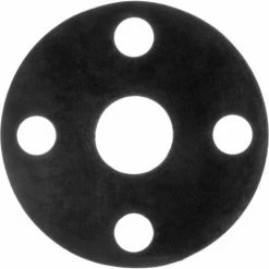 USA Sealing Full Face Buna-N Flange Gasket for 2 -1/2" Pipe-1/8" Thick - Class 150