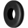 USA Sealing SBR Rubber Push-In Grommet for 1" Hole ID and 1/8" Edge Thickness - 3/8" ID - Pack of 10